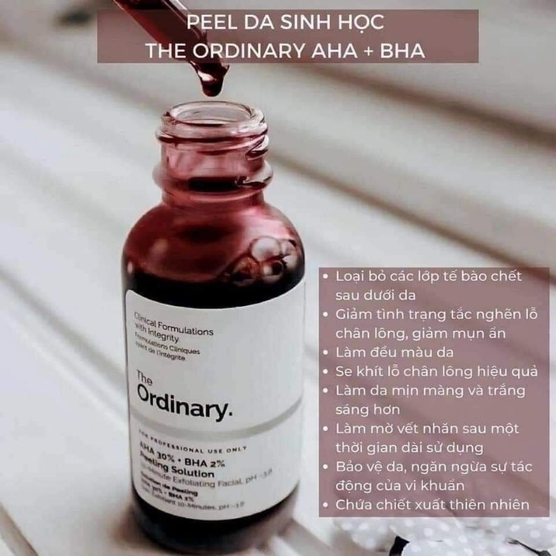 Tẩy Tế Bào Chết Hóa Học 30ml