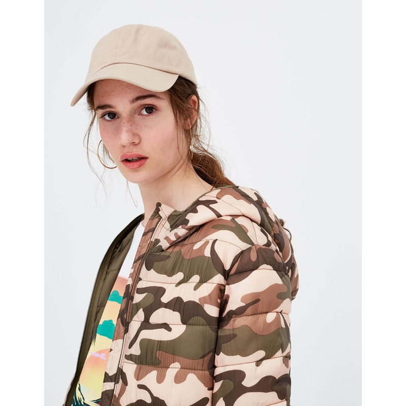 Áo phao nữ siêu nhẹ dáng Basic hãng Pu.ll&Bear xuất âu cao cấp