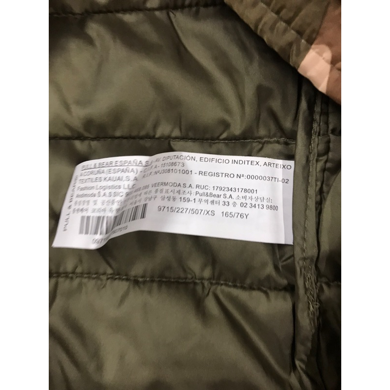 Áo phao nữ siêu nhẹ dáng Basic hãng Pu.ll&Bear xuất âu cao cấp