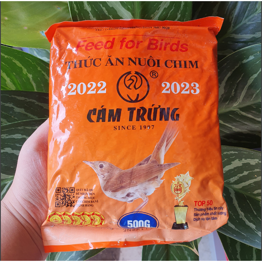 Cám trứng Ba Vì cho các loại chim - 500gr