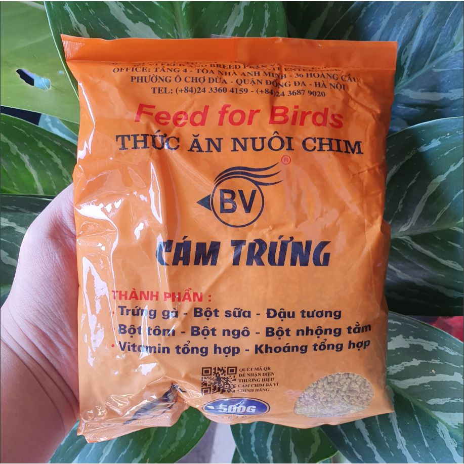 Cám trứng Ba Vì cho các loại chim - 500gr