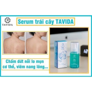 { Mẫu mới}XỊT KHOÁNG MEN VI SINH TAVIDA SERUM TRÁI CÂY LÊN MEN CÔNG NGHỆ NHẬT BẢN hết mụn lưng, viêm nang lông, mẩn ngứa