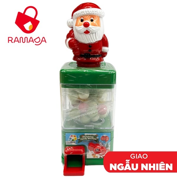 Kẹo Đồ Chơi Máy Bán Kẹo Giáng Sinh Christmas Candy Machine Juqi 30gr