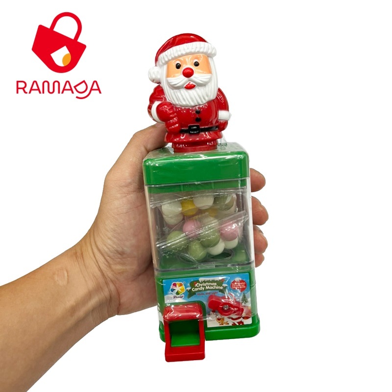 Kẹo Đồ Chơi Máy Bán Kẹo Giáng Sinh Christmas Candy Machine Juqi 30gr