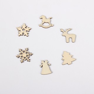 SET 50 GỖ TRANG TRÍ NOEL SIZE NHỎ