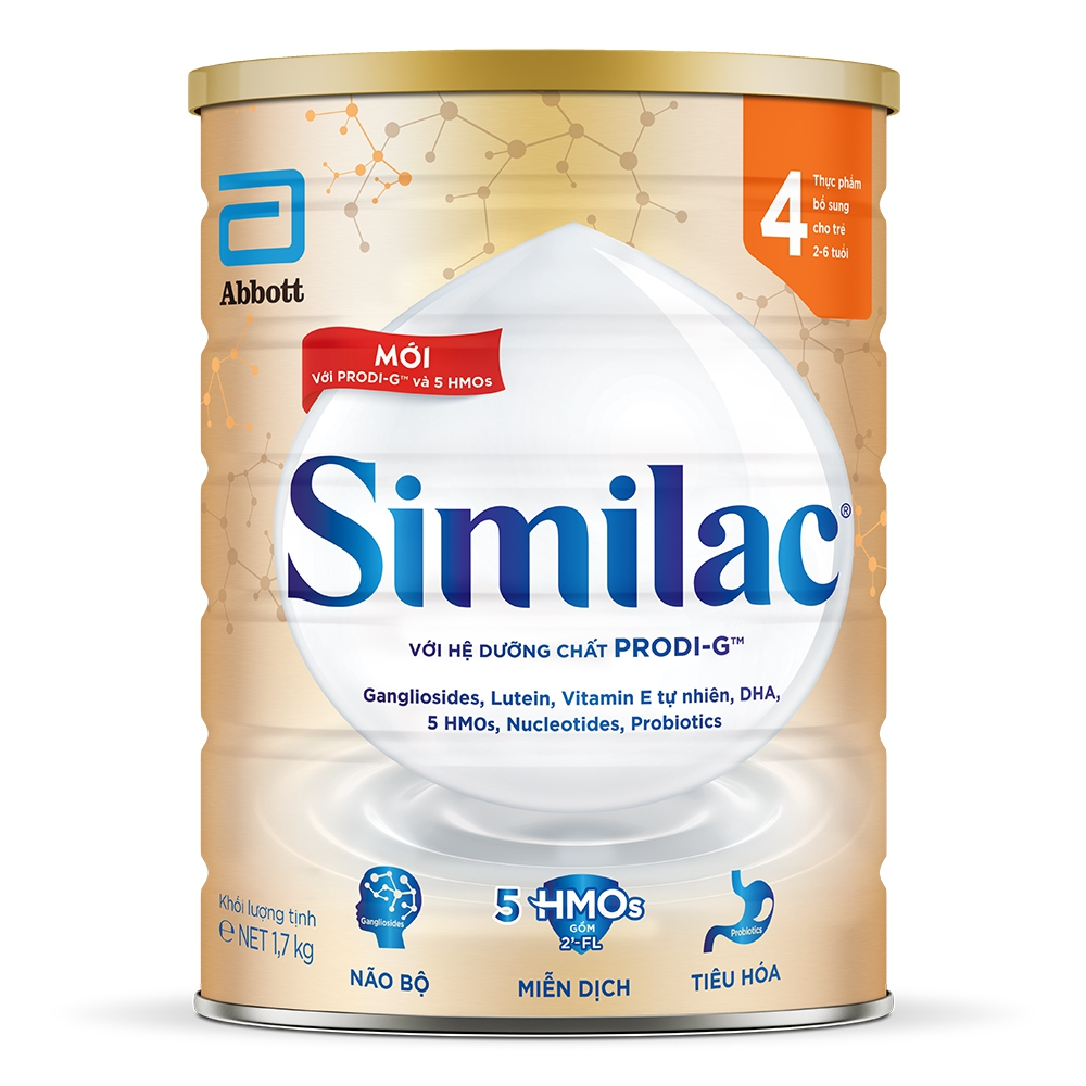 Sữa bột Similac 5G số 4 Lon 900g date mới