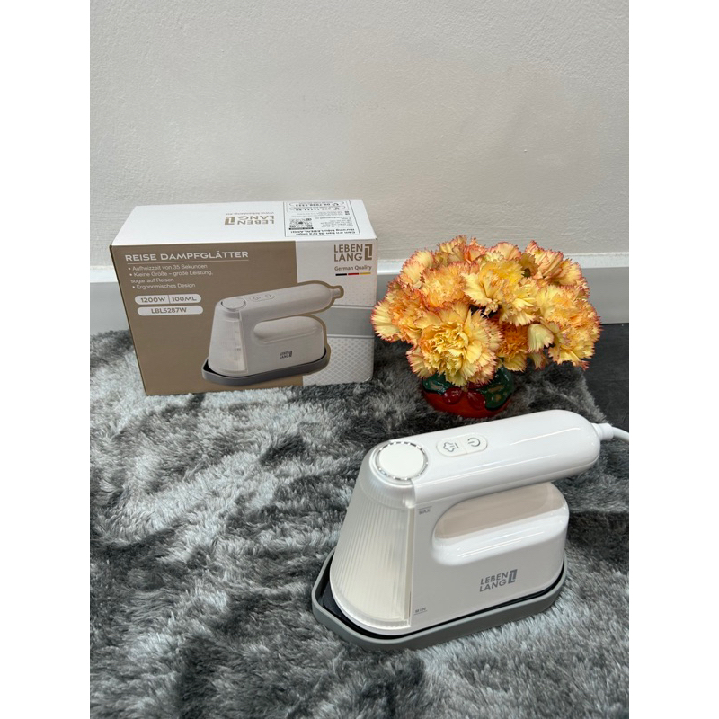 Bàn là hơi nước du lịch Lebenlang LBL5287, bàn ủi mini, bàn ủi hơi nước - Bảo hành 24 tháng chính hãng