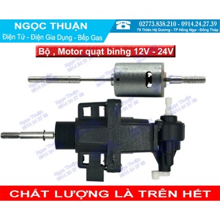 Motor quạt 12v- 24v dc