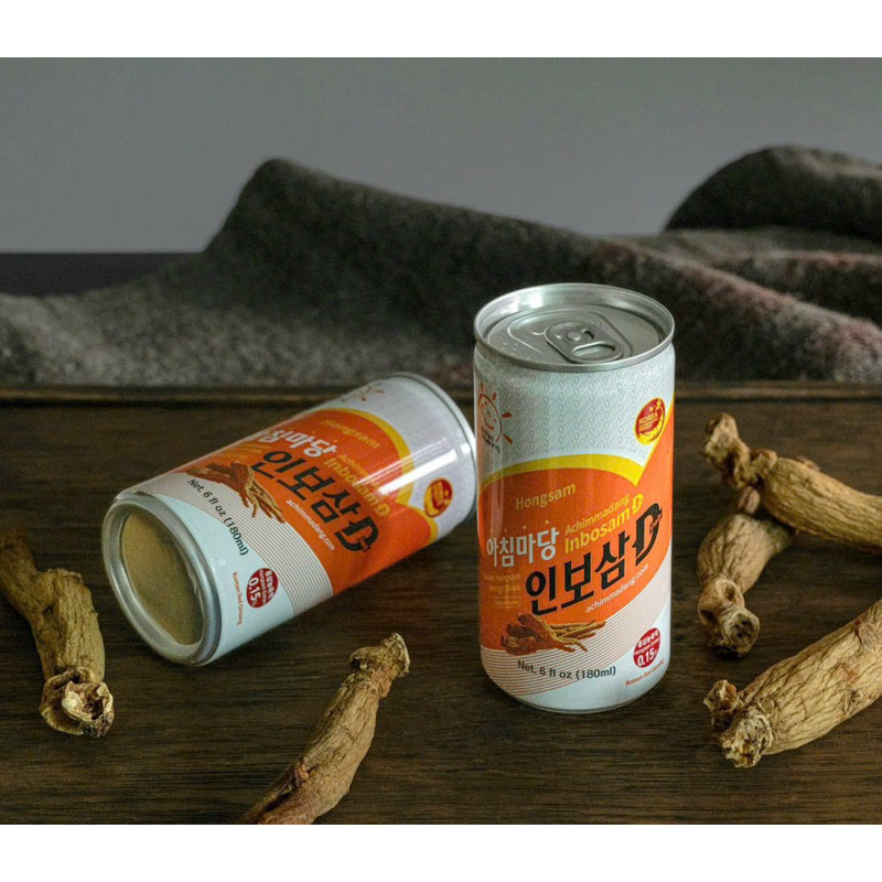 Nước hồng sâm cao cấp Hàn Quốc lon 180ml (Bán lẻ 1 lon)