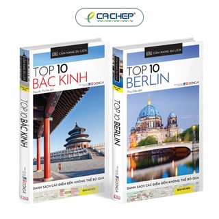 Sách - combo 2 cuốn cẩm nang du lịch - top 10 - đông a