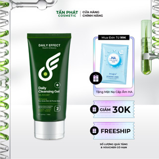 [CHÍNH HÃNG] Sữa Rửa Mặt Chiết Xuất Rau Diếp Cá và Khổ Qua Rừng Daily Effect [120ml]