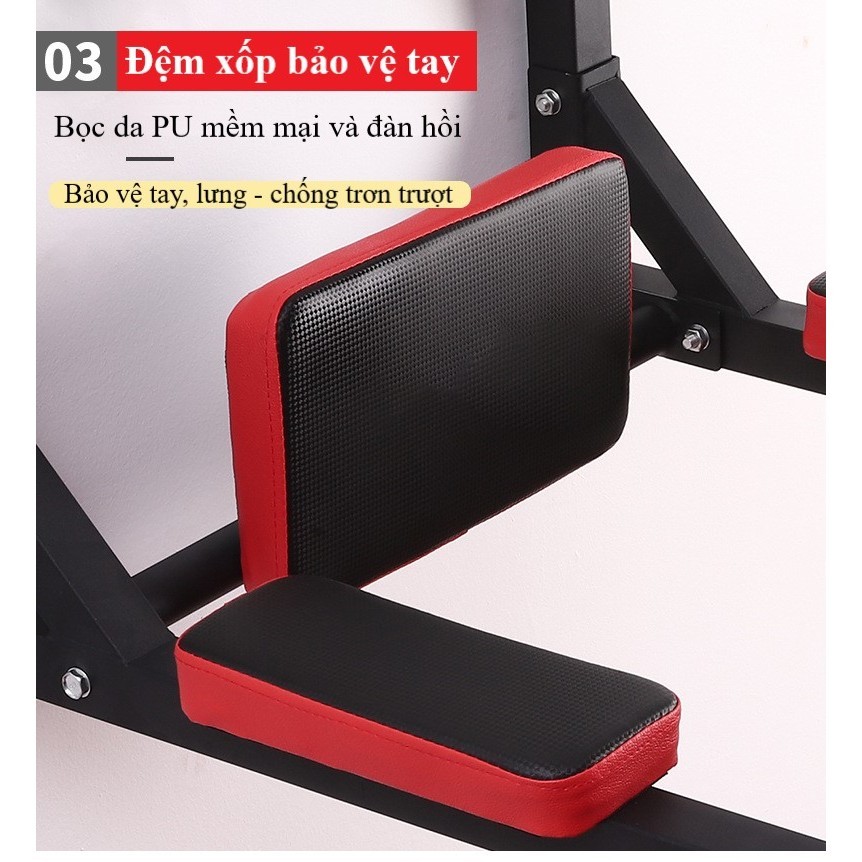 Bộ xà đa năng 8 trong 1 chịu tải lên đến 300kg