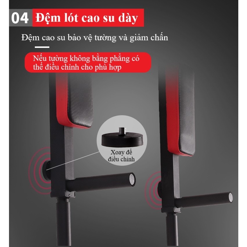 Bộ xà đa năng 8 trong 1 chịu tải lên đến 300kg