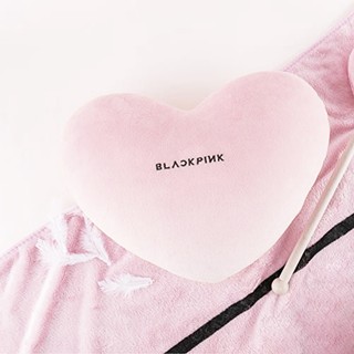 Gấu bông blackpink lông thêu GBC1 gối ôm kèm chăn