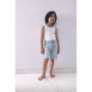Quần short jean bé gái - bé gái size đại