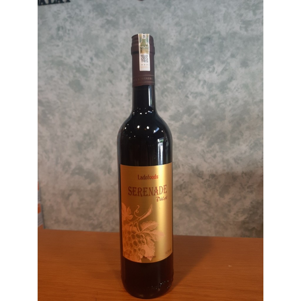 Rượu Vang SERENADE Đà Lạt - rượu vang ngọt - 750 ml