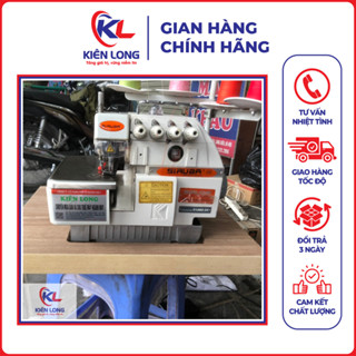 Máy vắt sổ Siruba 2kim 4 chỉ và 2 kim 5 chỉ  CHÍNH HÃNG  Phụ kiện máy may công nghiệp tặng vỉ 10 kim và nhíp gắp chỉ