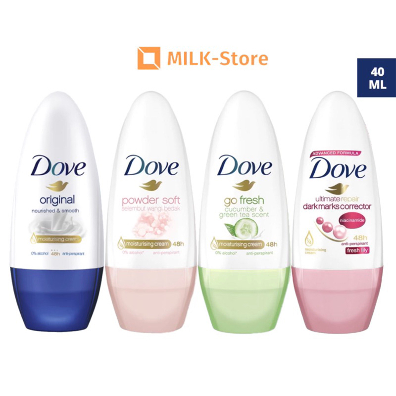 lăn khử mùi dove 40ml