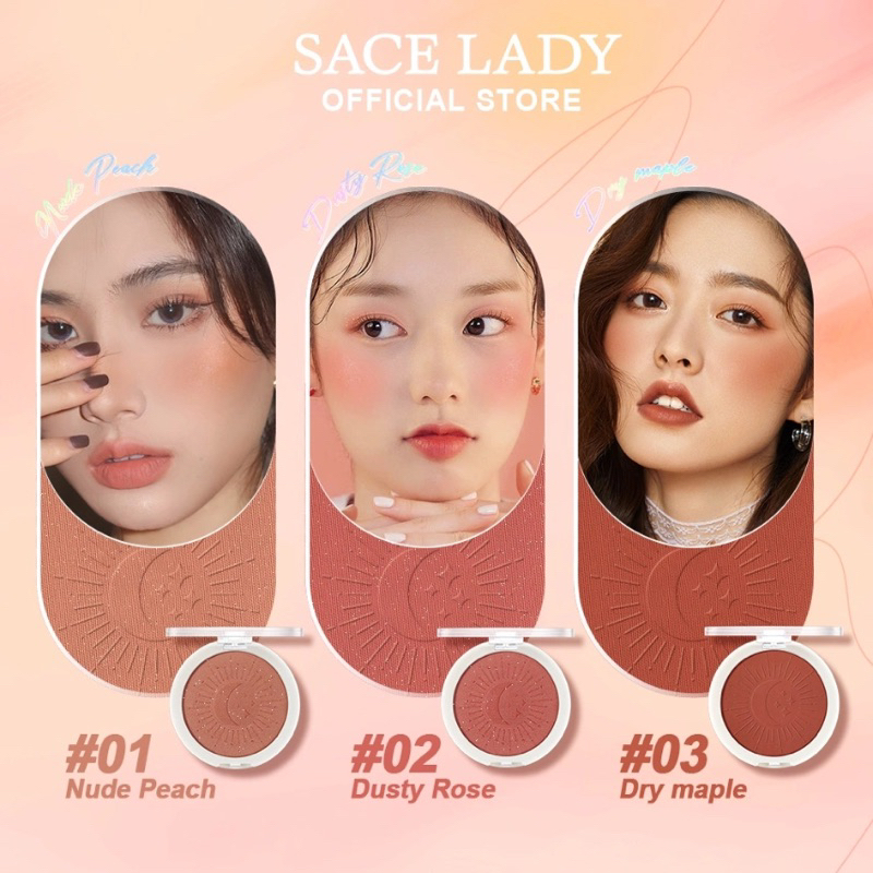 Phấn má hồng SACE LADY Sunshine Blush Powder