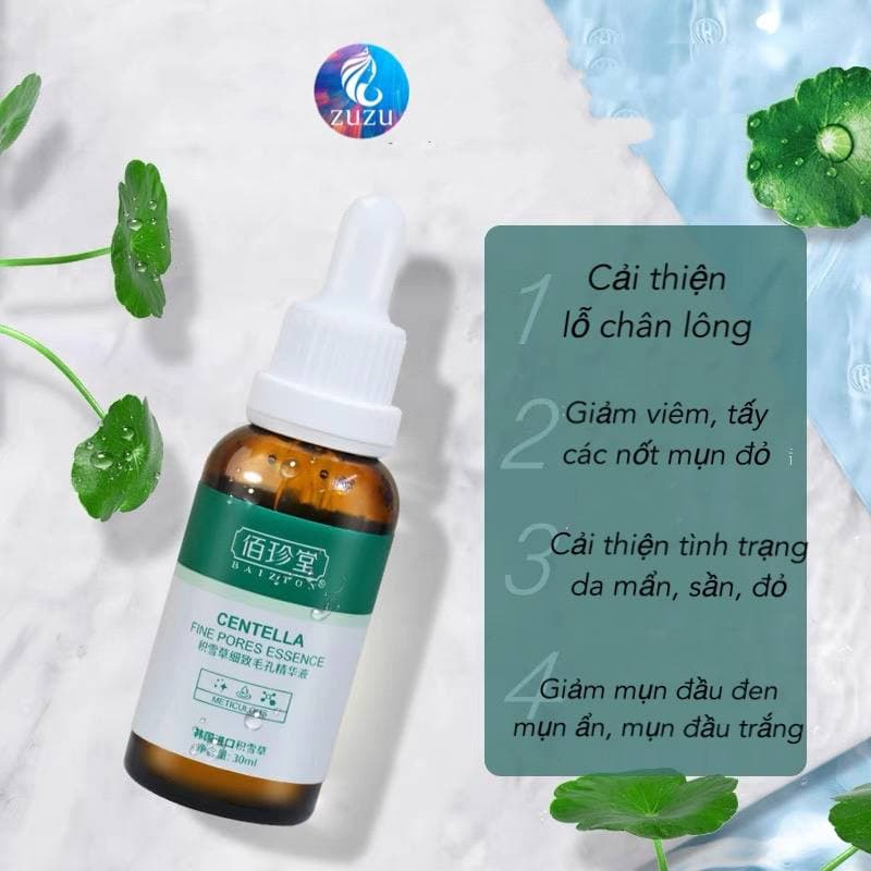 Tinh chất trà xanh ROREC Serum trắng da dưỡng ẩm ngăn ngừa mụn chống lão hoá SAM