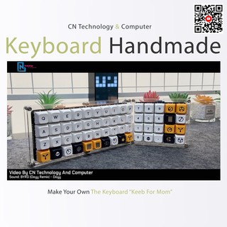 Bàn Phím Tự Làm DIY Layout 20 40 Keeb For Mom Điều Khiển Qua ATmega32U4 Có Thể Remap Tưng Phím