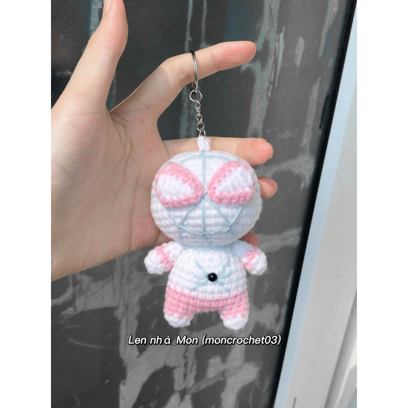 MÓC KHOÁ LEN SPIDERMAN/ SPIDERGIRL