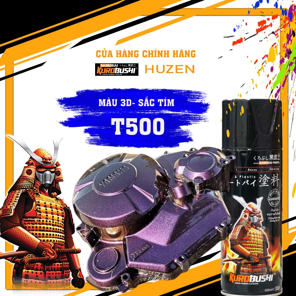 Sơn Samurai 3D- T500- Huzen Việt Nam