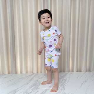 Lime&Blue Bộ đồ Smile Hàn Quốc cho bé
