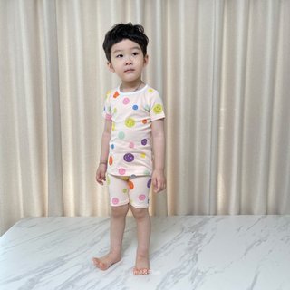 Lime&Blue Bộ đồ Smile Hàn Quốc cho bé