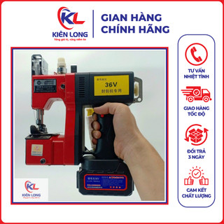 Máy khâu bao cầm tay bằng pin sạc gk9-500 💥 chính hãng 💥 máy khâu nghành may