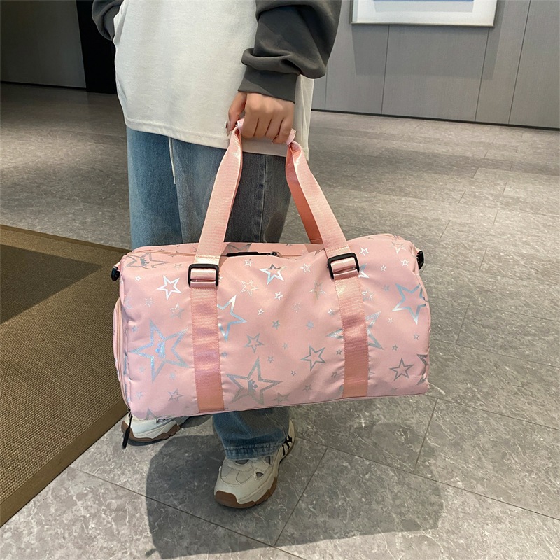 Túi xách thể thao du lịch thời trang nữ túi gym đa năng ngăn đựng giày riêng vải chống nước 8900