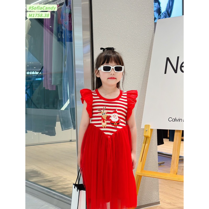 Váy Đầm Noel cho bé