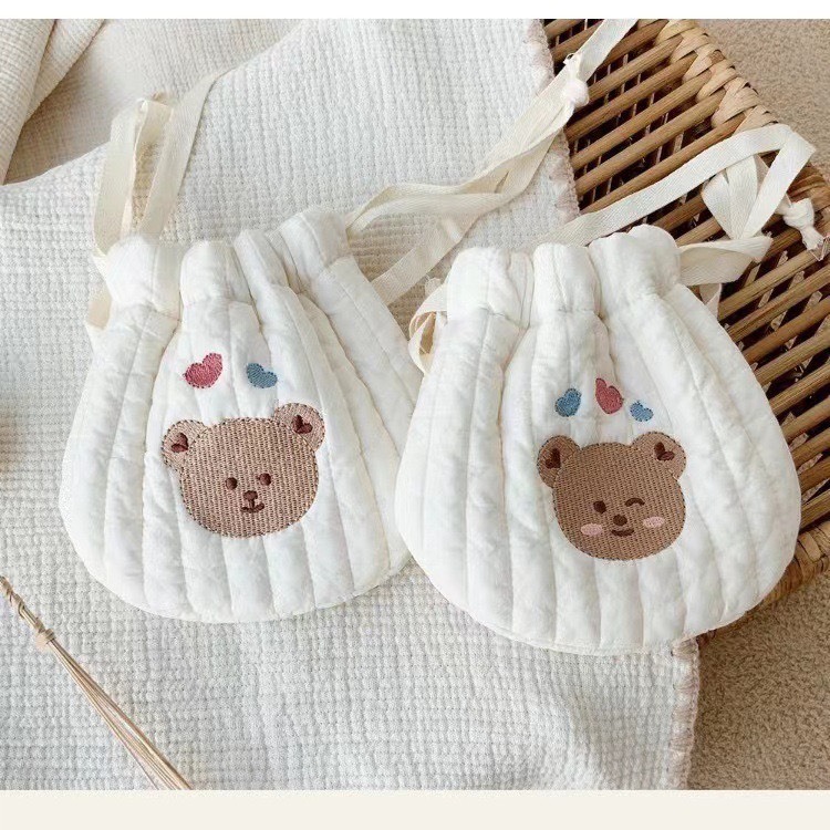 Túi đựng tỏi cho bé tránh vía cho bé sơ sinh