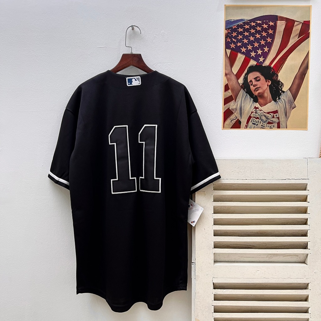 Áo bóng chày New york Ny Yankees mlb nam nữ streetwear unisex over size big hiphop kpop gym hot boy girl Áo bóng rổ