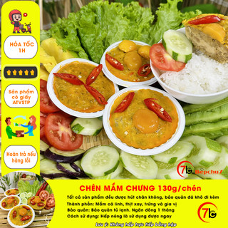 Bếp Chú 7 - Combo 3 Chén 130gr Mắm Chưng Đặc Sản Thơm Ngon Chuẩn Vị Việt - Mắm Chưng Miền Tây - Giao hỏa tốc TPHCM.