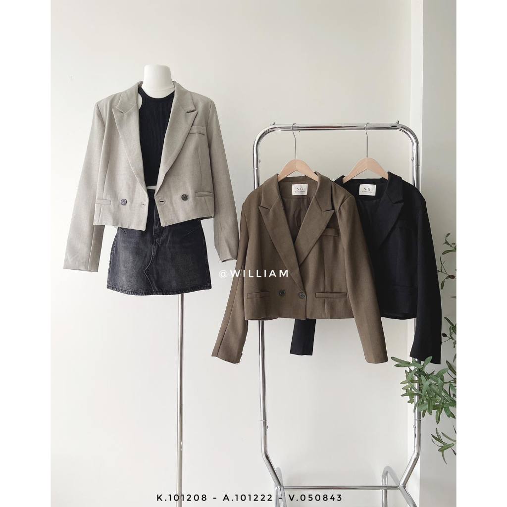 Blazer ngắn 8806