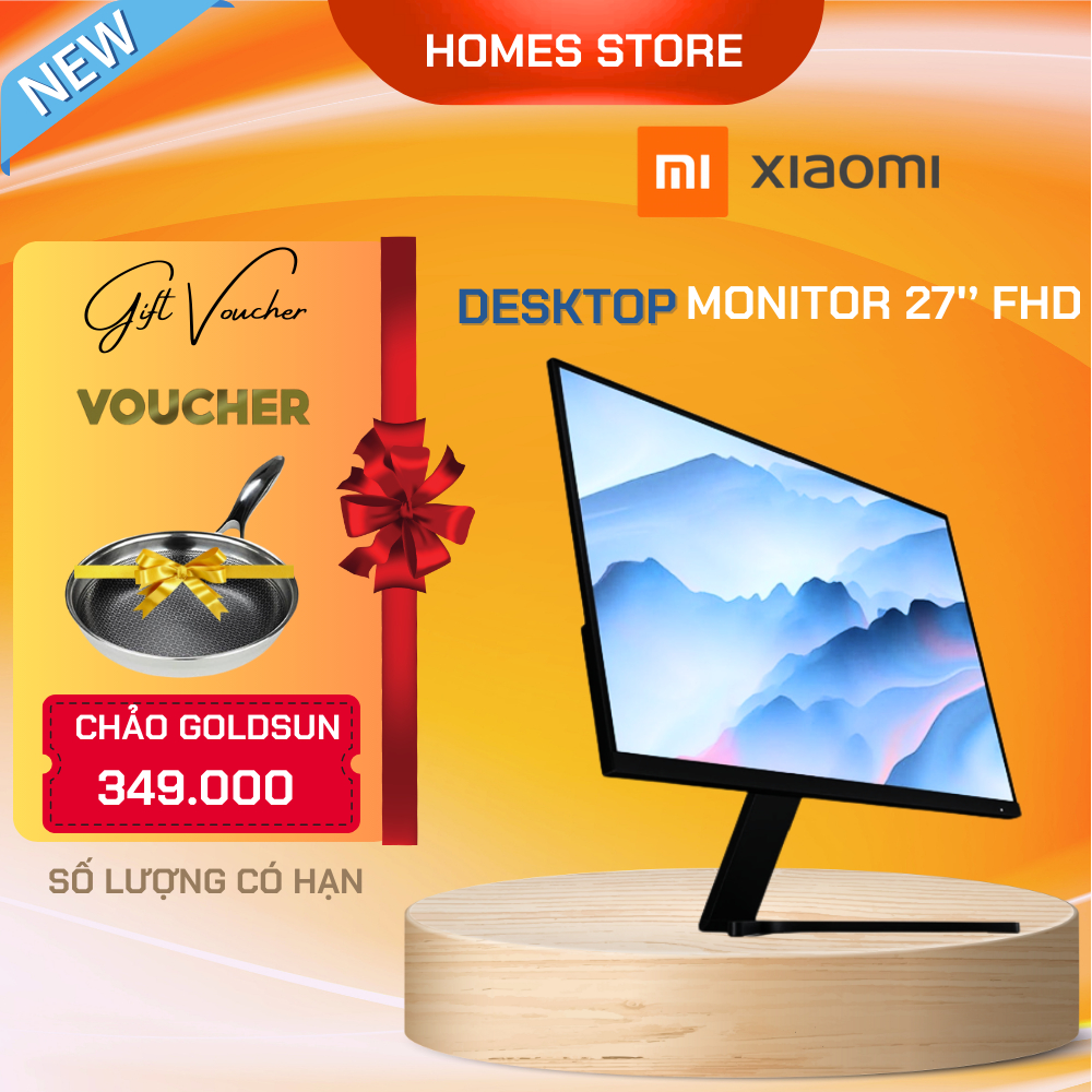 Màn Hình Máy Tính Xiaomi Mi Desktop Monitor 27 Inch/Xiaomi 27 In 2K Phù Hợp Làm Việc, Chơi Game - Hàng Nhập Khẩu