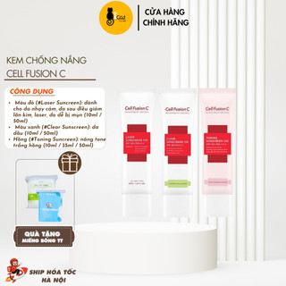 [MINI] Kem Chống Nắng Cell Fusion C ( Hồng ) 10ml