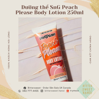 Sữa dưỡng thể Soap & Glory Peach Please Body Lotion limited 250ml