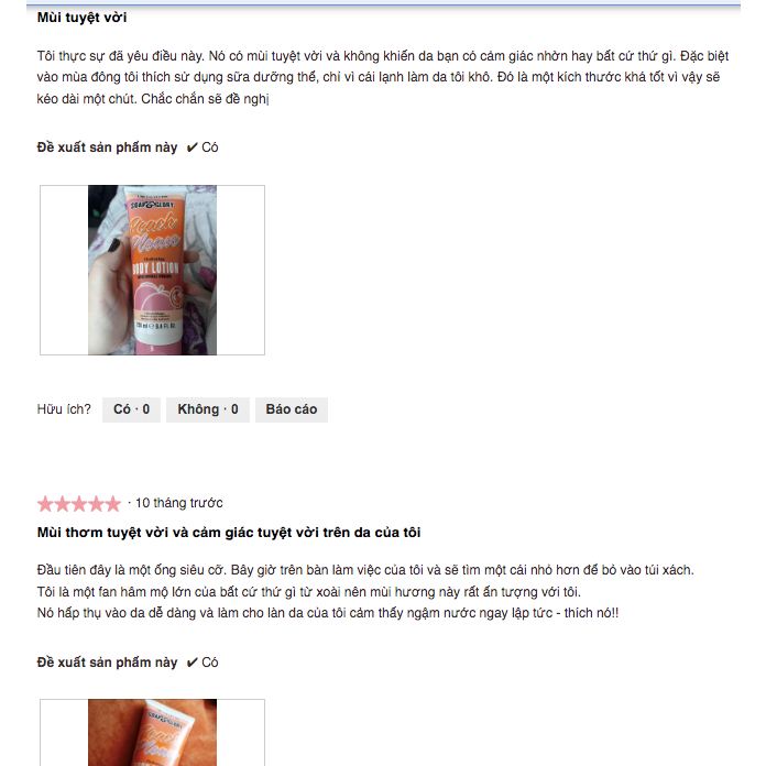 Sữa dưỡng thể Soap & Glory Peach Please Body Lotion limited 250ml