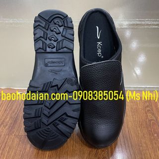 Giày bảo hộ lao động Kcep Ksabo kiểu xỏ mũi hở gót tiện lợi