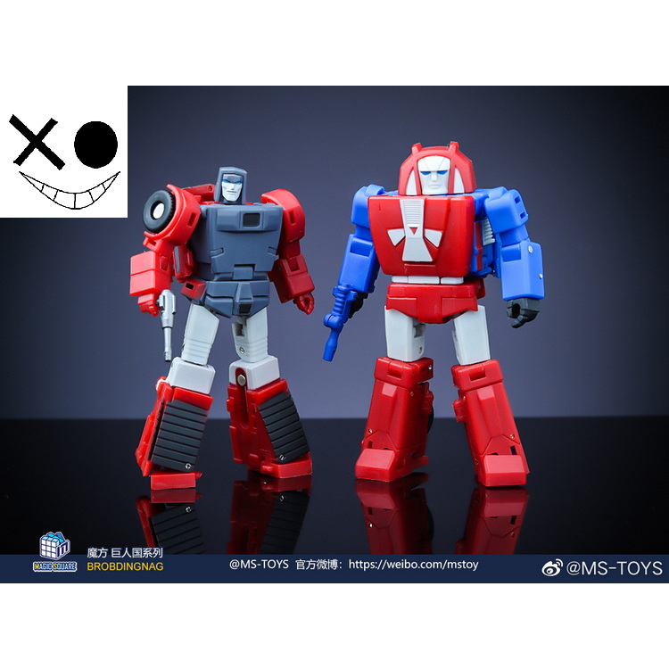 robo biến hình MS-TOYS - MS-B49 Spider gear & MS-B50 Energy