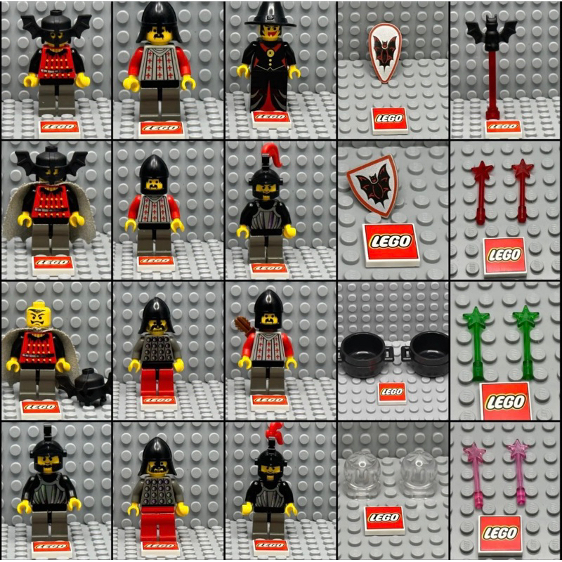 LEGO MINIFIGURES - ĐỒ CHƠI XẾP HÌNH LẮP RÁP LEGO HIỆP SĨ TRUNG CỔ - FRIGHT KNIGHTS