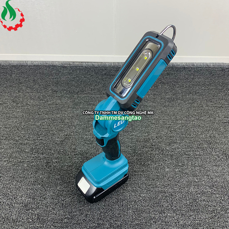 Đèn gập pin 18V chân pin Makita DeWALT Milwaukee