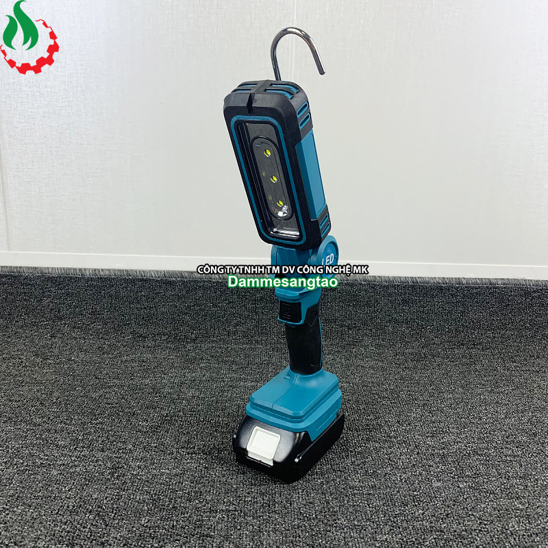 Đèn gập pin 18V chân pin Makita DeWALT Milwaukee
