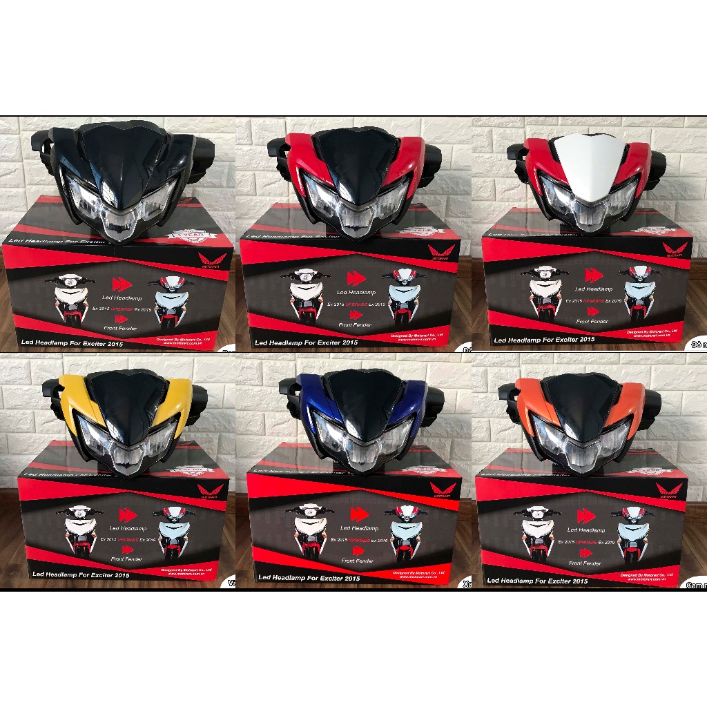 Đầu ex150 2019 hàng MotorArt