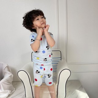 Lime&Blue bộ đồ mickey Hàn Quốc cho bé