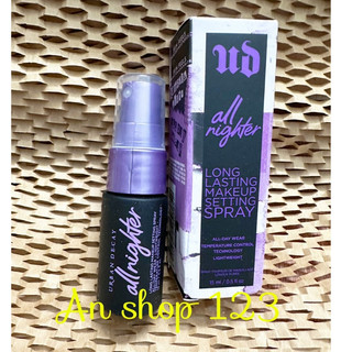 Xịt khóa nền Urban Decay All Nighter Long-Lasting Makeup Setting Spray