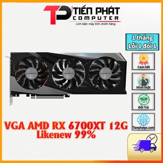 Card đồ hoạ - Vga Gigabyte Gaming OC,Msi,ASrock RX 6700 XT 12Gb LIKENEW
