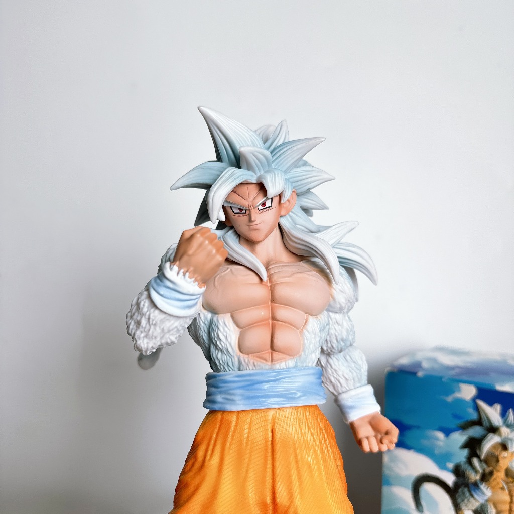Mô hình Goku SSJ5 ,mô hình Songoku siêu saiyan cấp 5 trong Dragonball 30cm Ongchumohinh -MH578